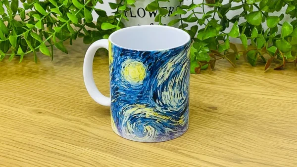 Van Gogh “Ulduzlu Gecə” Dizaynlı Fincan - Grido hədiyyə mağazası